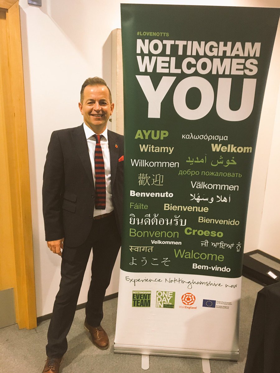 GaynorEngland's tweet photo. Tim Woodman-Clarke @NottsAmbassador welcomes UK & International Delegates to #UKTGA2016 @uktga @TheNCC #lovenotts 🌎 https://t.co/Atdnz7X3M4