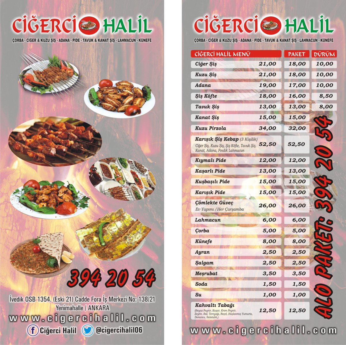 CigerciHalil06's tweet photo. Ciğer şiş
Tavuk Şiş
Köfte Şiş Künefe
Ciğerci Halil Ankara'da Tel: 394 20 54
#ankaradayasamak için güzel bir sebep daha https://t.co/Gw54F0v5Qw