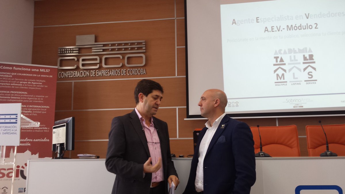 emfisa_'s tweet photo. Nuevo taller de #MLS, Curso 2 de Agentes especializados en vendedores, con @SobrinoNacho en @CECOes_ #CordobaEsp #Asaicor #MLSCordoba https://t.co/fYapPlRYbk