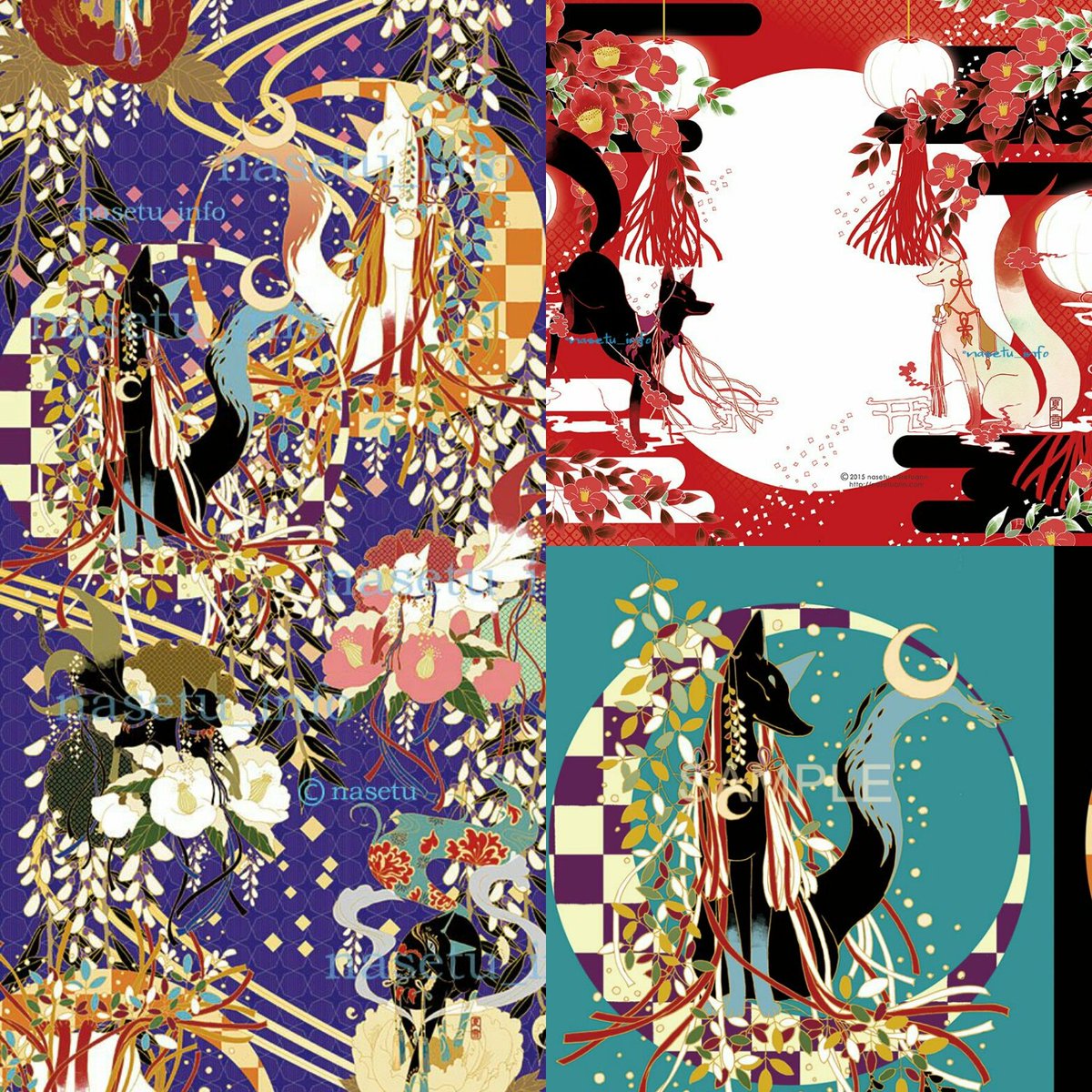 트위터의 夏雪 なせつ 和と動植物イラストレーター 님 たくさんのrtやいいねありがとうございます T Co 98b6afr2wv このツイートに する形で新作などの告知をしています よろしくお願いいたします ツキキャラについては Tsukicara のツイートでご