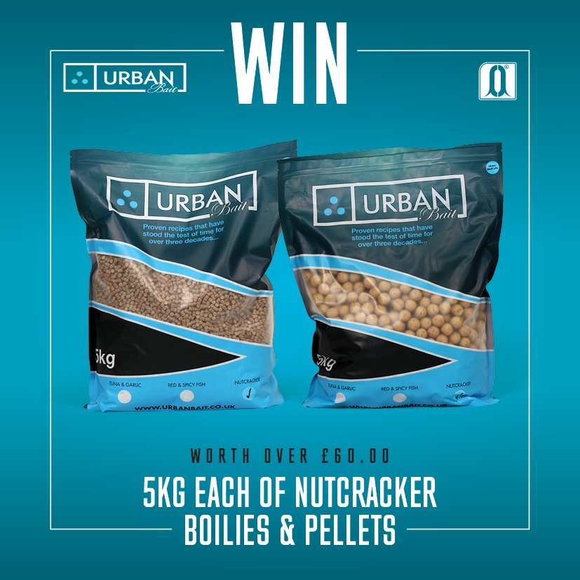 Win 5kg of Nutracker boilies and 5kg of pellets! To enter, just follow <a href="/urban_bait/">Urban Bait</a> and <a href="/carpology/">CARPology</a> then RT this post! Winner announced 22/11