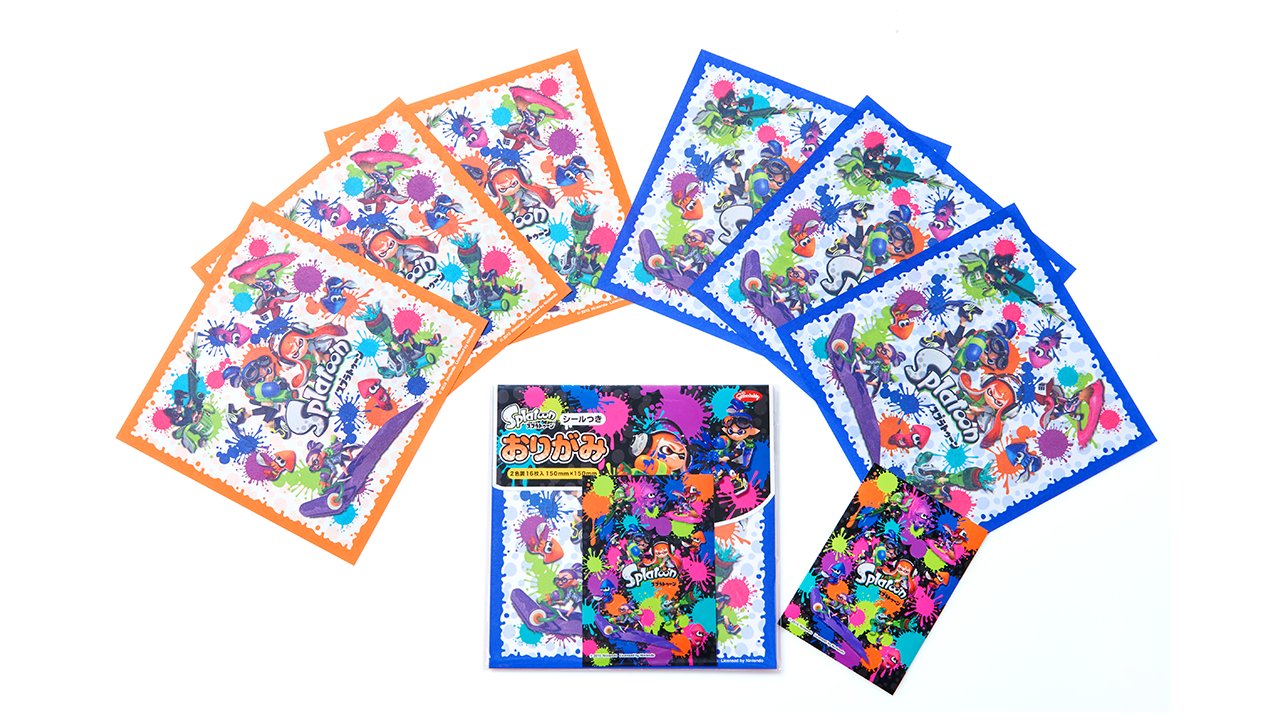 Splatoon スプラトゥーン スプラトゥーンおりがみ がショウワノート様から発売中だ イカ 達がところせましとデザインされたブルーとオレンジの折り紙が それぞれ8枚ずつ入っており 特製シールも1枚付いている 久しぶりに折り鶴を折ってみたのだが Splatoon スプラトゥーン スプラトゥーンおりがみ がショウワノート様から発売中だ イカ 達がところせましとデザインされたブルーとオレンジの折り紙が それぞれ8枚ずつ入っており 特製シールも1枚付いている 久しぶりに折り鶴を折ってみたのだが