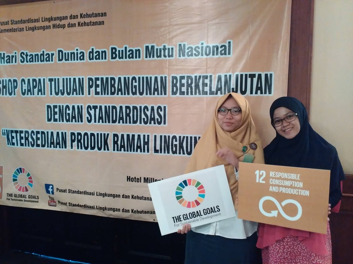 devianamyusuf's tweet photo. Siap dukung #pilar12 , konsumsi dan produksi yang bertanggung jawab @standar_klhk #pilar12 #SCP #SDGs #SML #Ecolabel https://t.co/DnFVwkLnnx