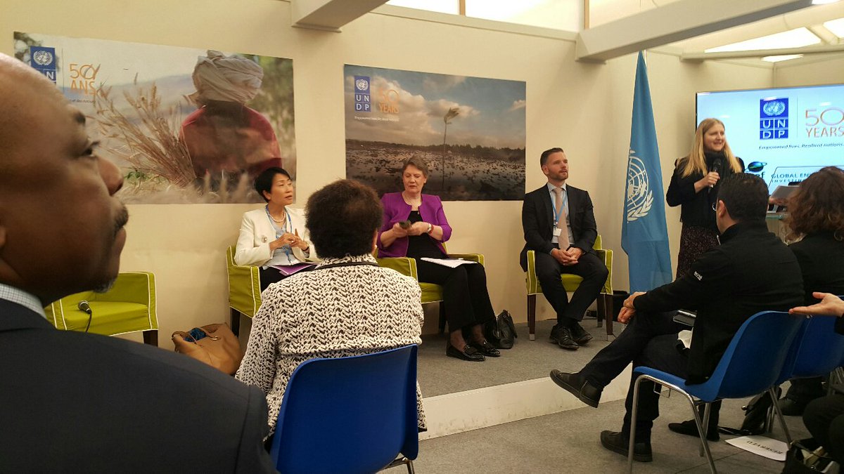 Helen Clark - It is encouraging that  Morocco,Canada, Switzerland and UNFCCC, are working  to bring local voices to the highest levels