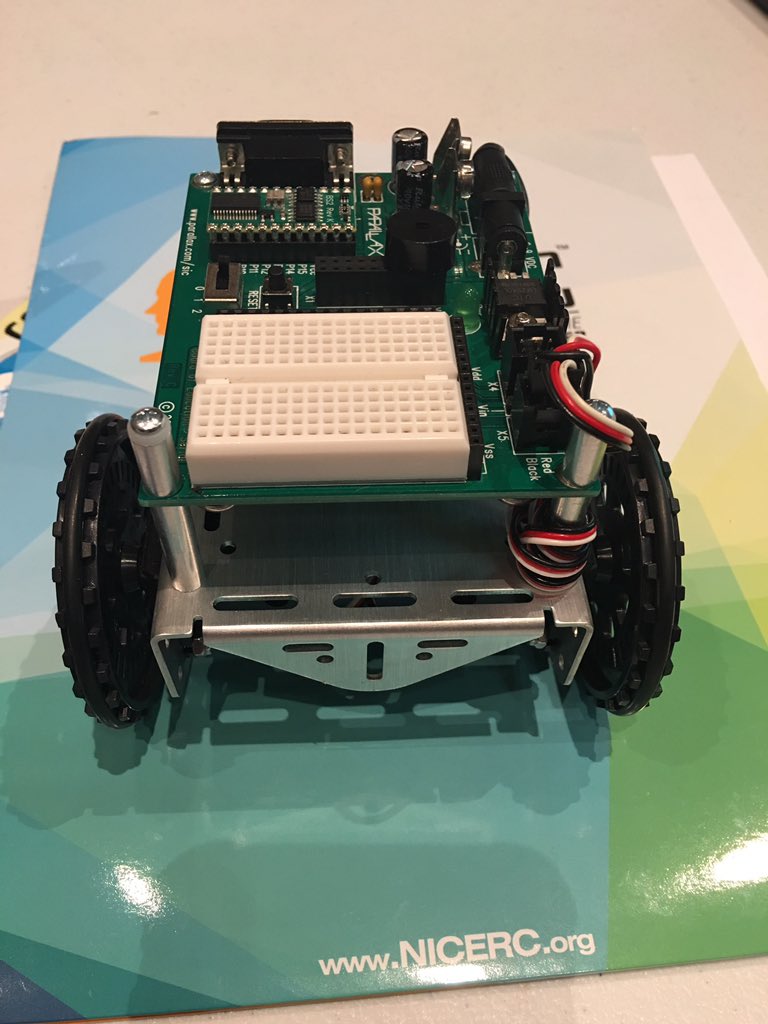 ladyleader's tweet image. Yeah buddy! #BoeBots #codenerd