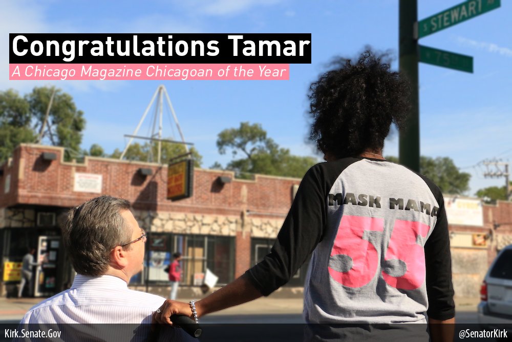 Congratulations @TamarManasseh on being named a <a href="/ChicagoMag/">Chicago magazine</a> Chicagoan of the Year!  Thank u for your work to end violence in our communities
