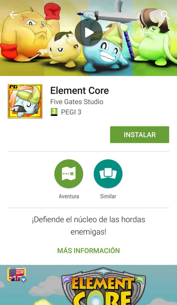 FiveGatesStudio's tweet photo. Download Element Core!! Avaible in the Google Play Store https://t.co/PuKxzC16PH #indiedev #videogames #unity3D #gamedev 😊 https://t.co/zrvLIlX4m2