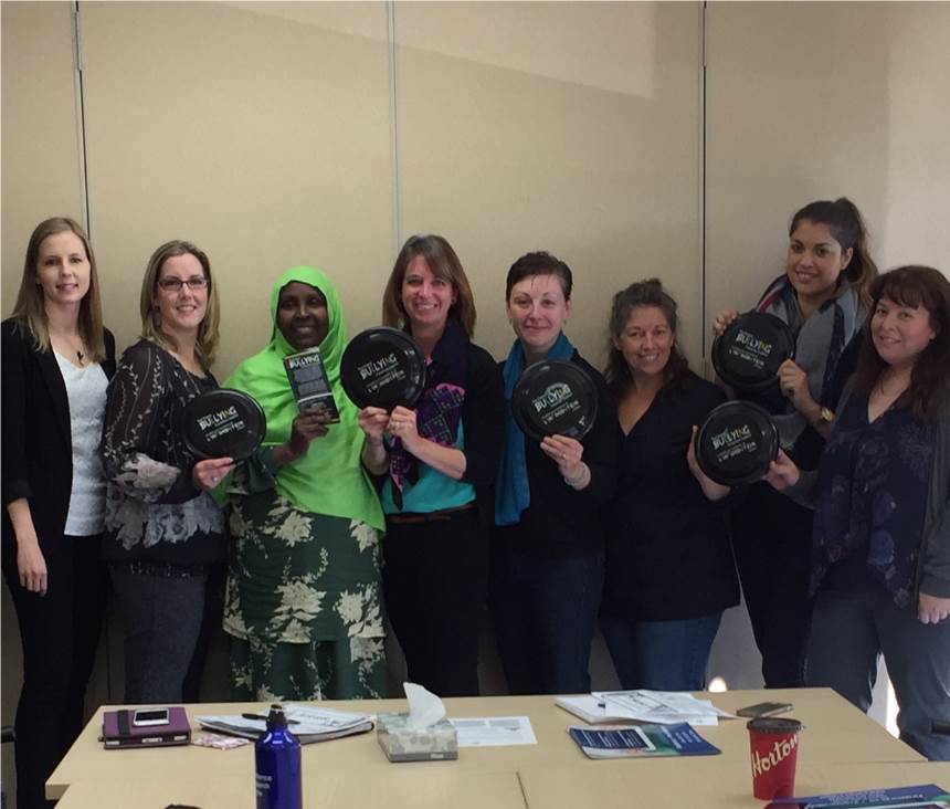 ottbullying's tweet photo. Ottawa Collaborative for Parenting Support Takes the Pledge! #ottpass #OBPC #ottbullying https://t.co/UFijZgX49k