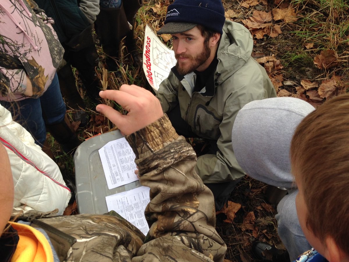 PESWV's tweet photo. Stream sampling Day 2. Evaluating the physical properties of Lunice Creek #embededness #bankstability #riparianbuffer https://t.co/RJVVi7G6OP