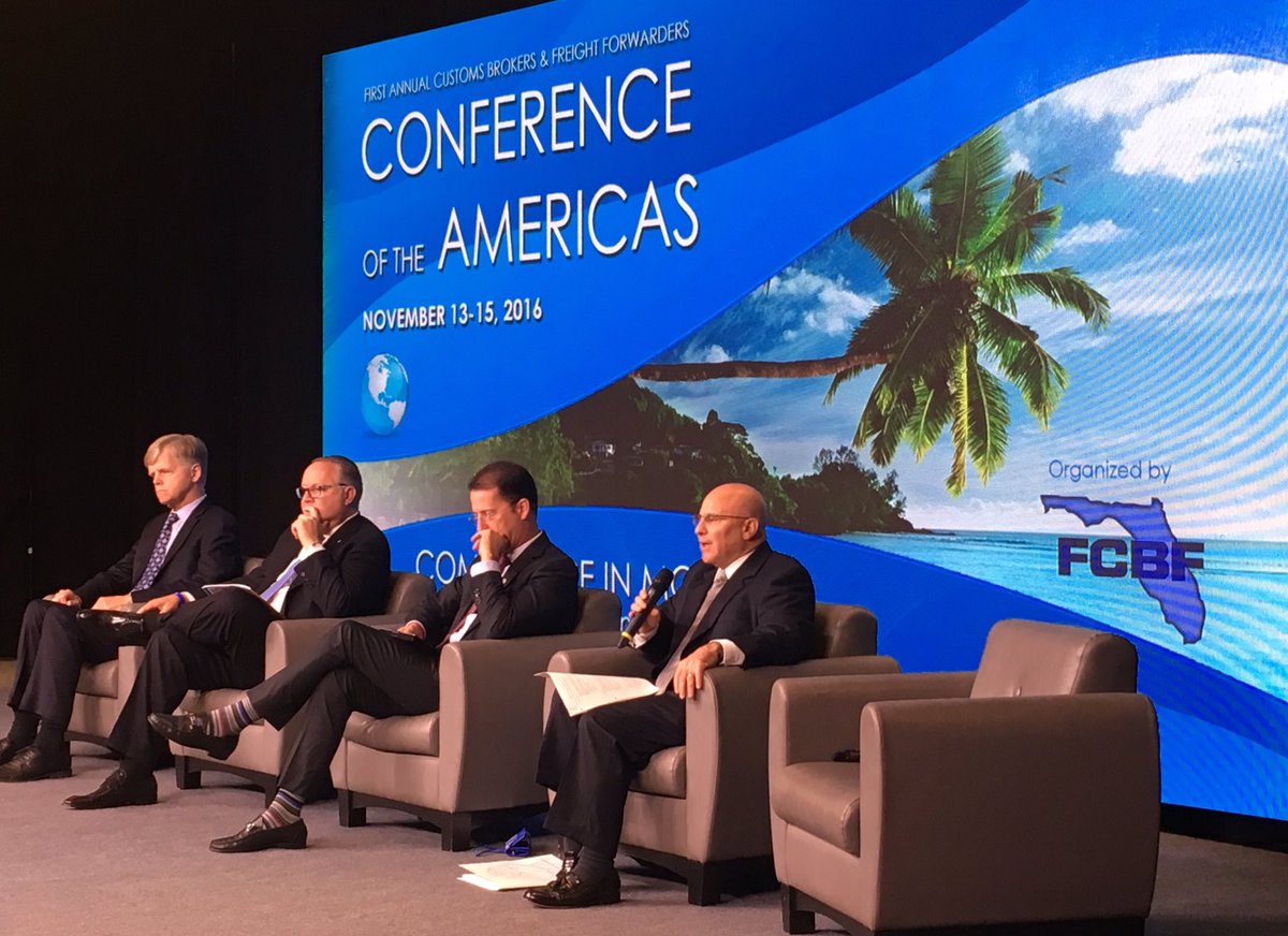 iflymia's tweet photo. MIA's Chief of Staff, Joe Napoli discusses cargo trends at @_FCBF Conference of the Americas. #FCBFCOTA https://t.co/y8yenkwxZ8