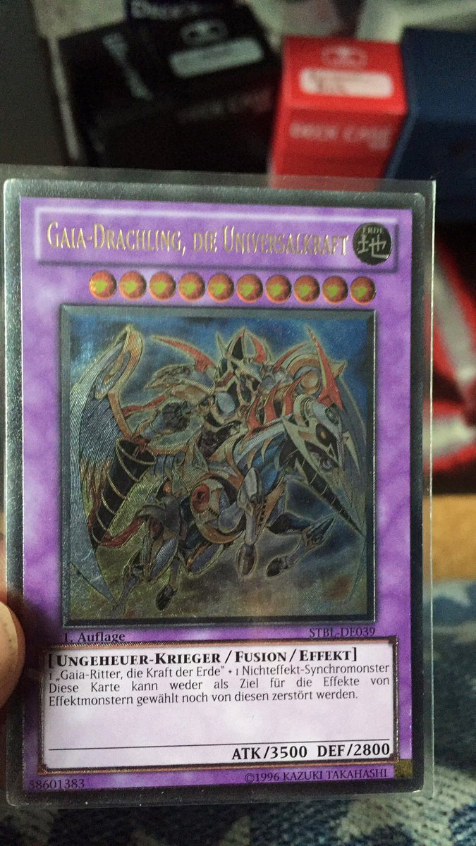 YugInvadeR's tweet image. My newest Card! #loveit #yugioh #gaia #yuginvader