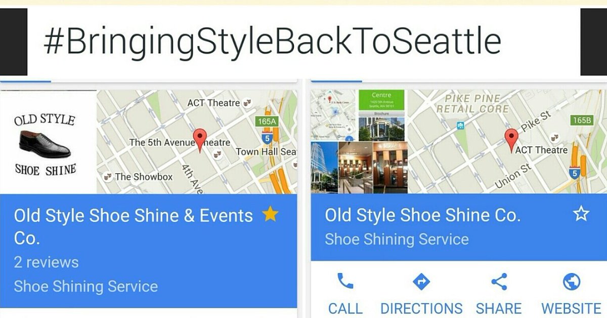Oldstyleshine's tweet photo. Got time for a shine? #WaterProofing #ExecutiveShine @KING5Seattle @KIRO7Seattle @weatherchannel @NWSSeattle @PSBJ  https://t.co/zx2MJ7qWGa