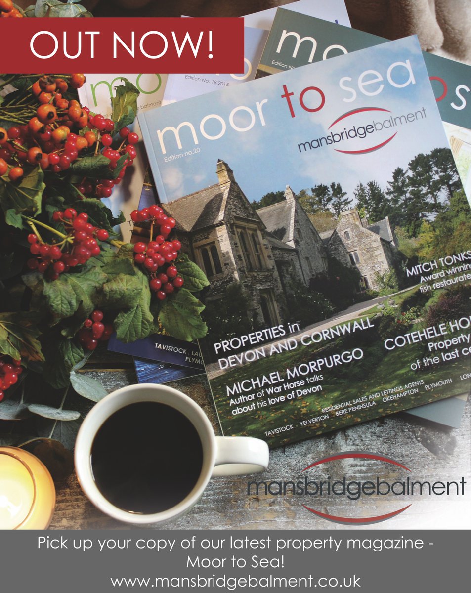 MansbridgeLtd's tweet photo. Picked up your copy yet?
From your local #MansbridgeBalment Office &amp; selected @Tesco and @waitrose stores!
#MoortoSea
@Property_Papers https://t.co/4rpyKEwm2J