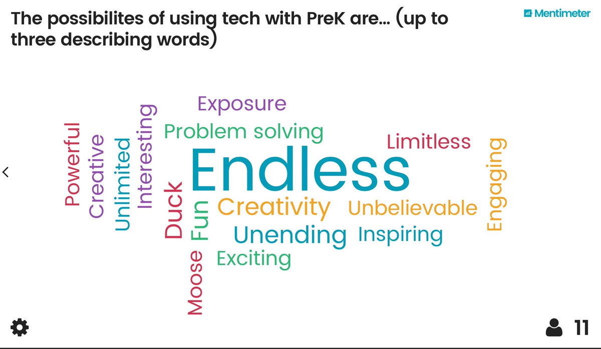 Cass_Stewart's tweet image. The possibilities are... ENDLESS! #VCSVPK #VCSApple @Wendysydeski @VCSTitleITech @Mentimeter