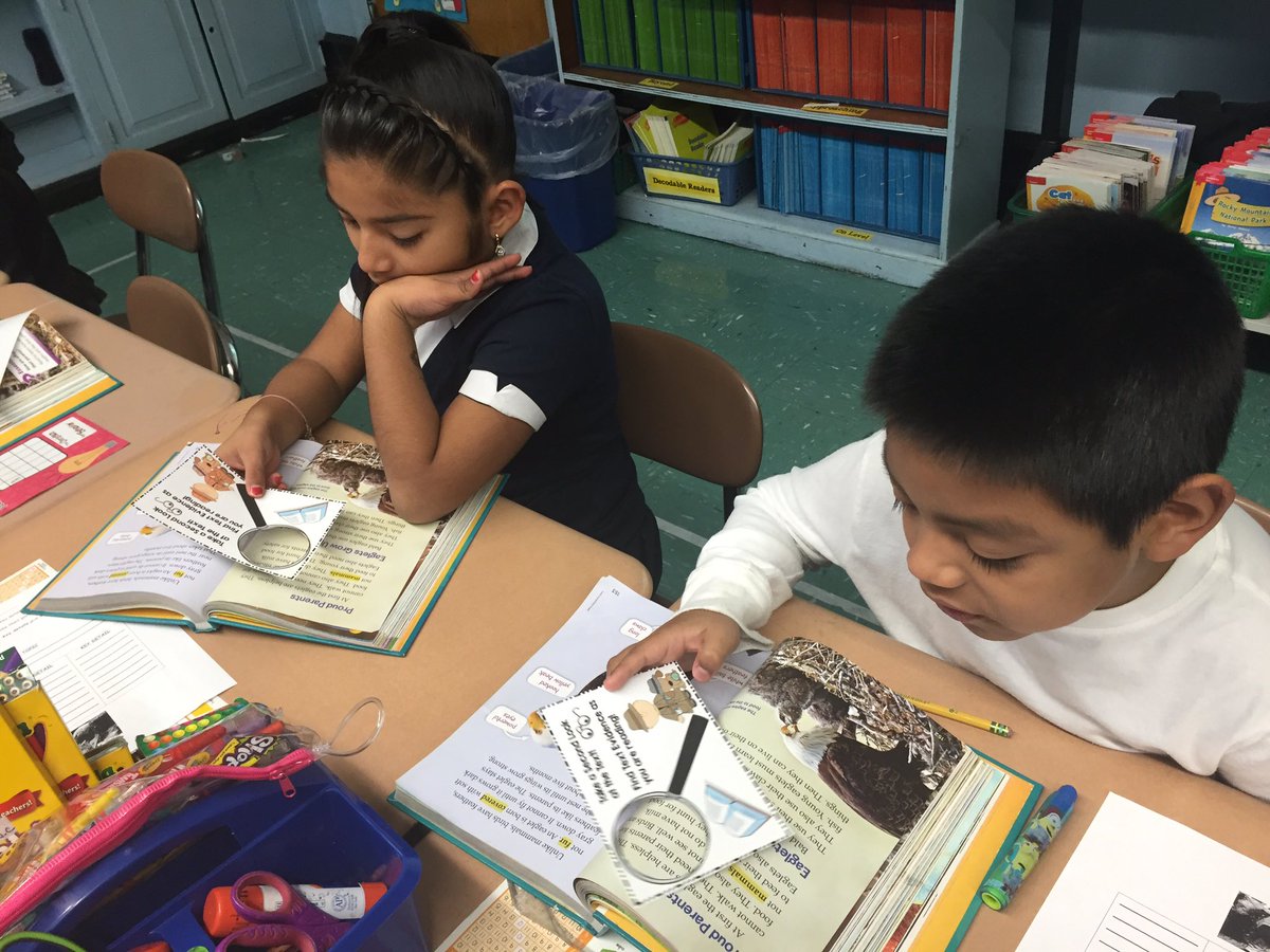 2ndGradeJKO's tweet image. #class202 are text detectives! We look for text evidence while close reading. #closereading #textevidence #grubsteinandfreda @PS66JKO