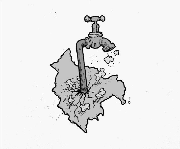 CARICATURA. Ilustra la escasez de agua en seis regiones del país. | El Día  | Scoopnest