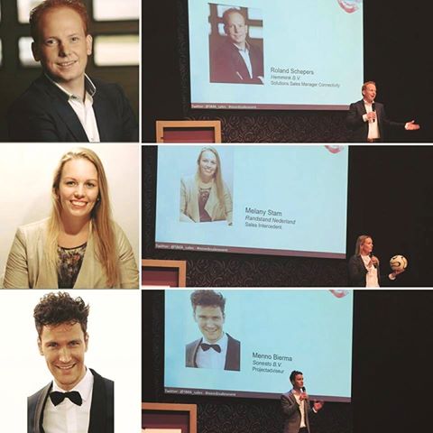 Ondertussen in Groningen @SMANoordzsalesevent <a href="/SMA_Sales/">SMA</a>. De presentatie van de 3 genomineerden! #yspverkiezing2016 #goodjob #andthewinneris