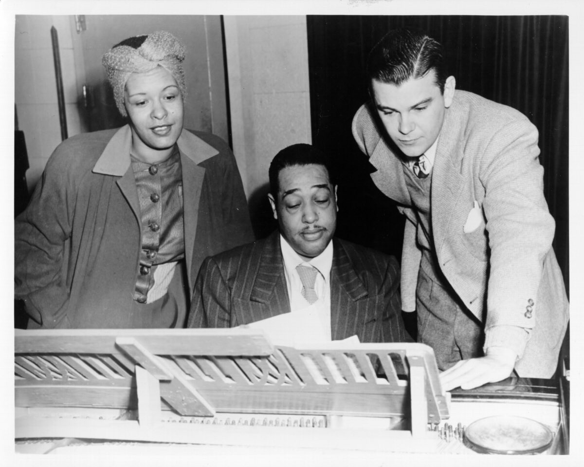 Billie Holiday and John Hammond