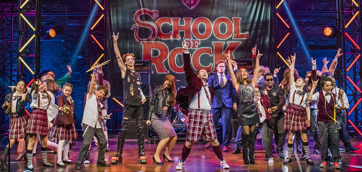 LWTheatres's tweet photo. Enter our rock-fest of a competition to #win 2 @SchoolOfRockUK tix! Simply FOLLOW @RUTheatres &amp; RT to enter T&amp;C's: https://t.co/EGbHAWckoa https://t.co/AA9TTfmTpL