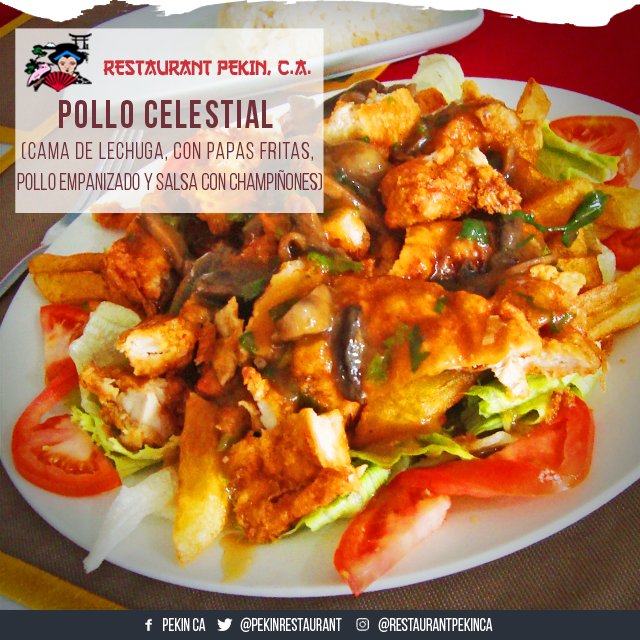 PekinRestaurant's tweet photo. UFF!!! De ver este plato chino ya provoca, que mejor opción que #RestaurantPekin Estamos abiertos desde las 11am. https://t.co/E7EuZUlvbX