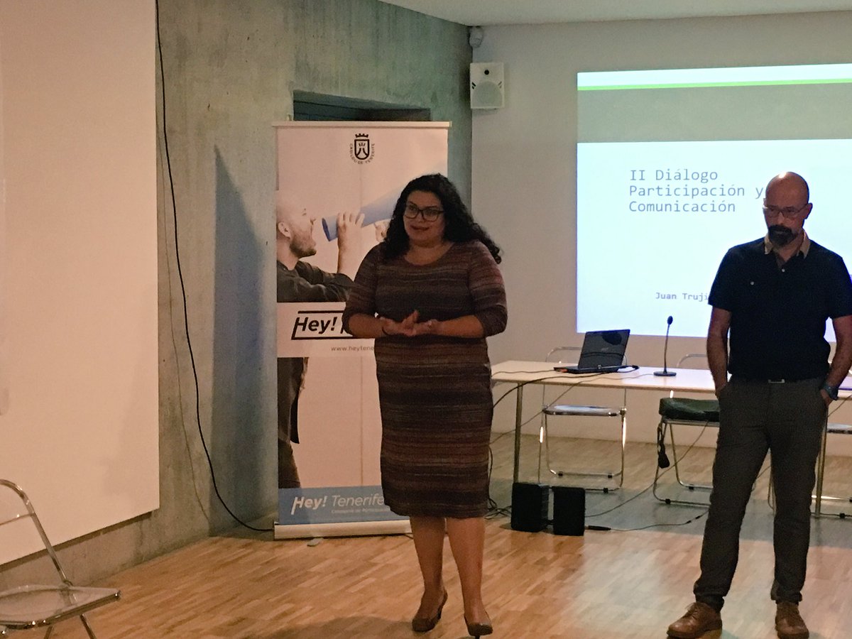 AccionSocialTFE's tweet photo. Retomamos los Diálogos de Participación Ciudadana #DIP2016. Juan Trujillo modera hoy el II Diálogo sobre Participación y Comunicación. https://t.co/VfeNUBmk7T