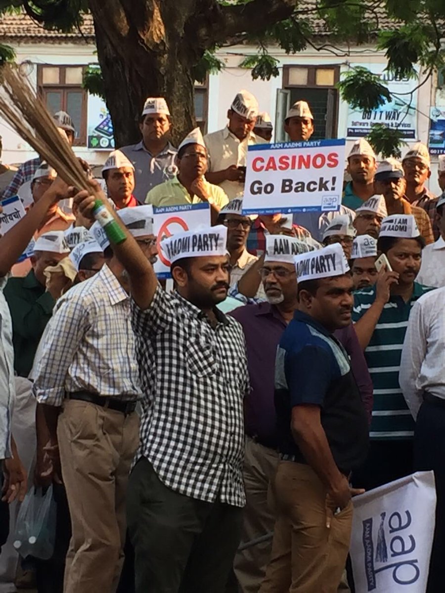 AAPinGoa40's tweet photo. CASINOS GO BACK! https://t.co/OVaOI7Elda