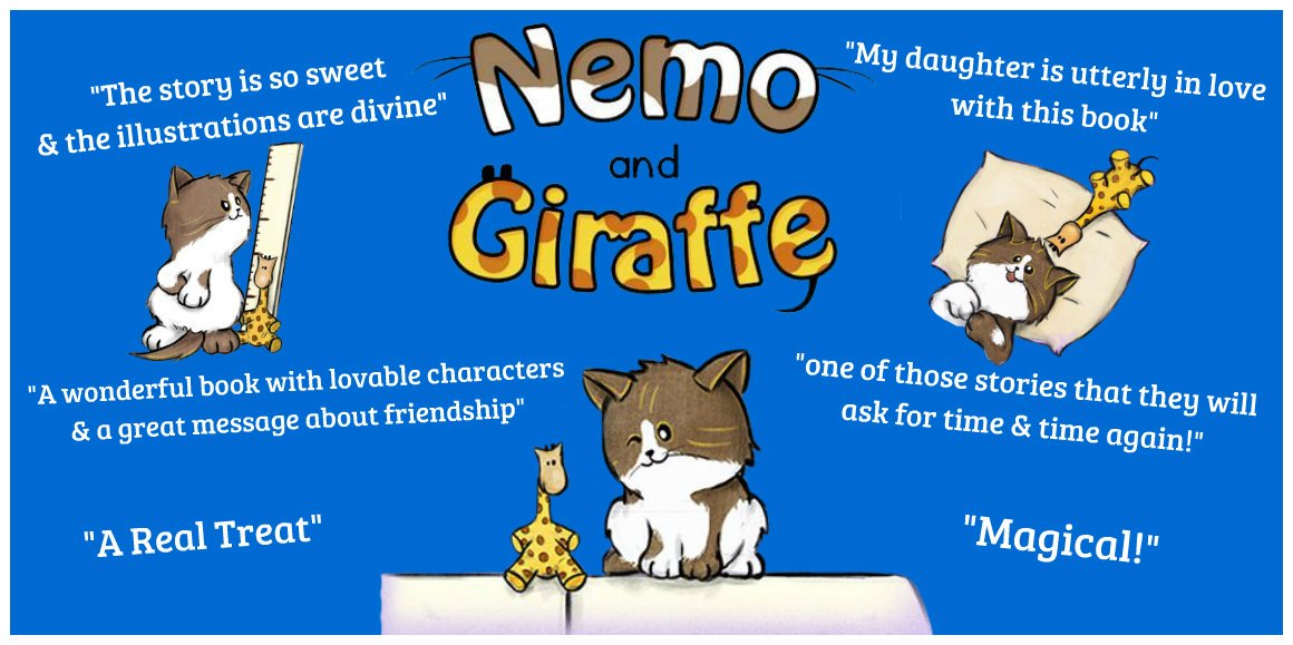 Loveable children's story "Nemo and Giraffe" is available in Paperback and eBook on Amazon amzn.to/1r9Cxgz