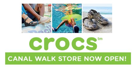 crocs canal walk