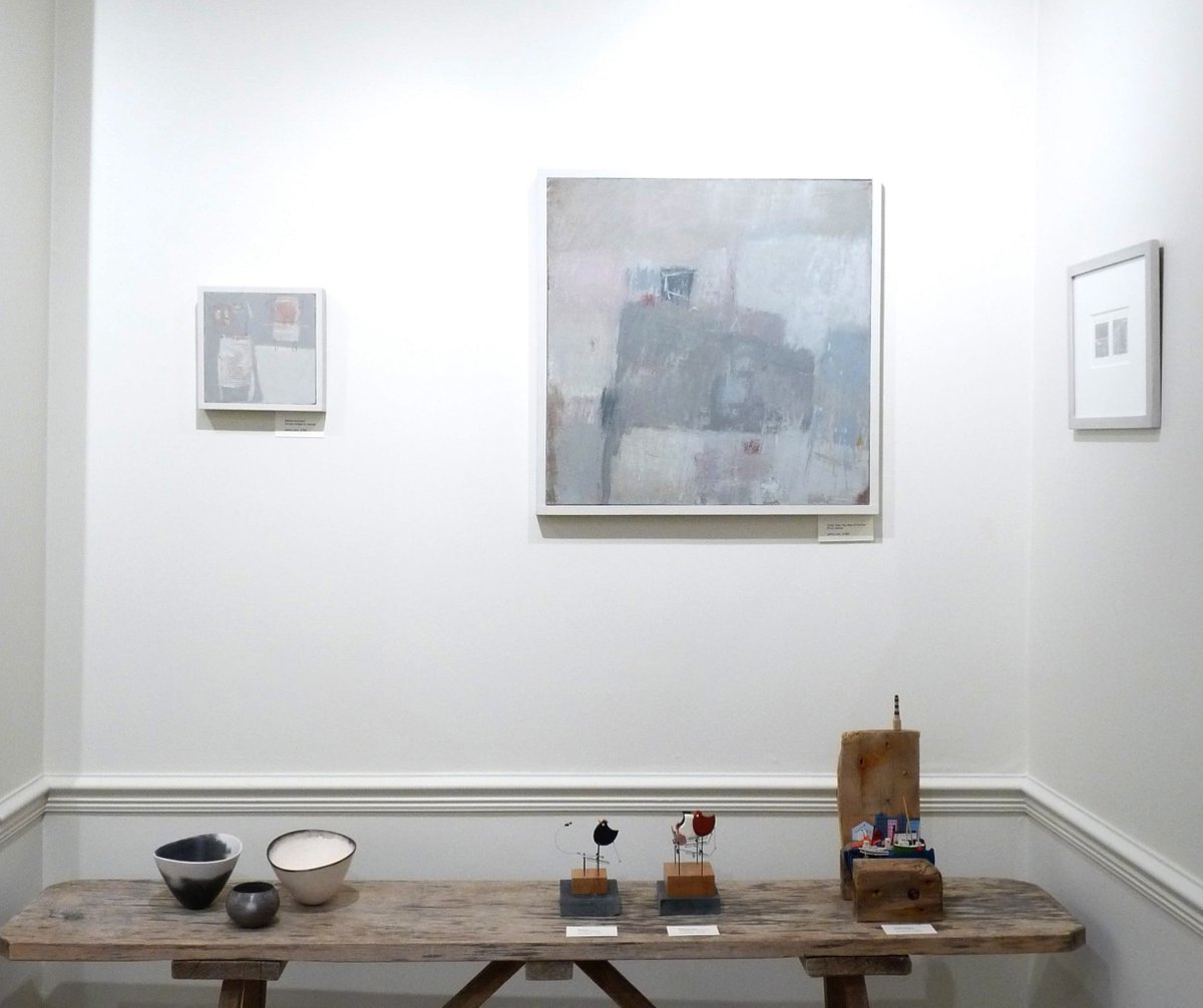 Gallery57art's tweet photo. Christmas show is up with simplicity and touches of humour - featuring #jennylock painting and mixed media, Wendy Farley, ceramics - Nov 20 https://t.co/RVi2kyNO5g