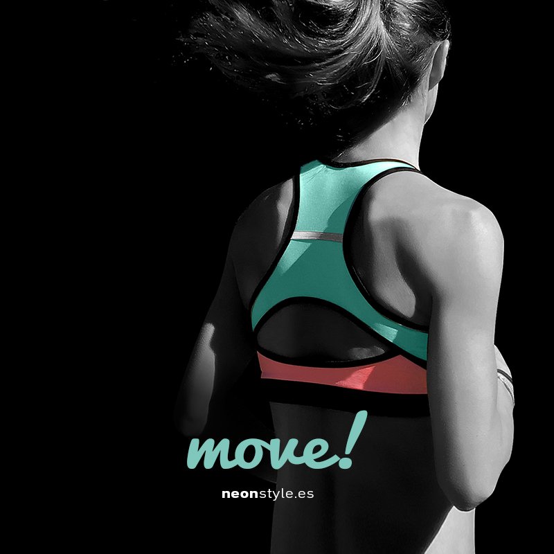 Move your body! Con el #TopPireo muévete cómodamente y siéntete segura haciendo #deporte. Ya a la venta en neonstyle.es/product/pireo-…