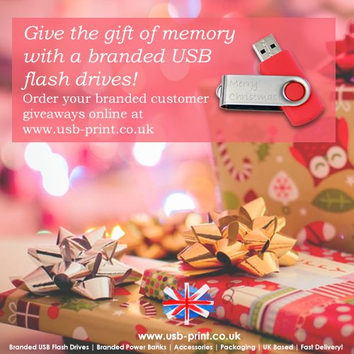 ukusbprint's tweet photo. Give the gift of memory with #brandedusb flash drives. Order yours at https://t.co/qBzquXXZfB https://t.co/1C7OIQinOY
