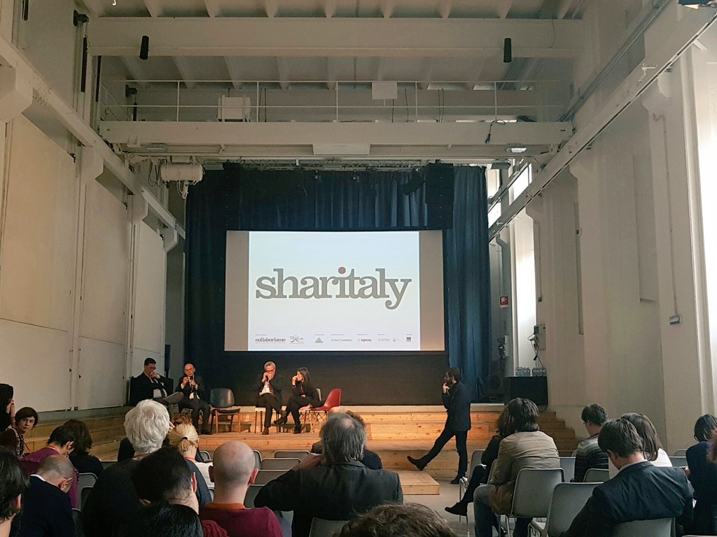 StarthinkMag's tweet photo. Dibattiti e tanti protagonisti del mondo della sharing economy qui a @base_milano per l'evento di #Sharitaly a cura di @Collaboriamo. https://t.co/u9JE25sfxl
