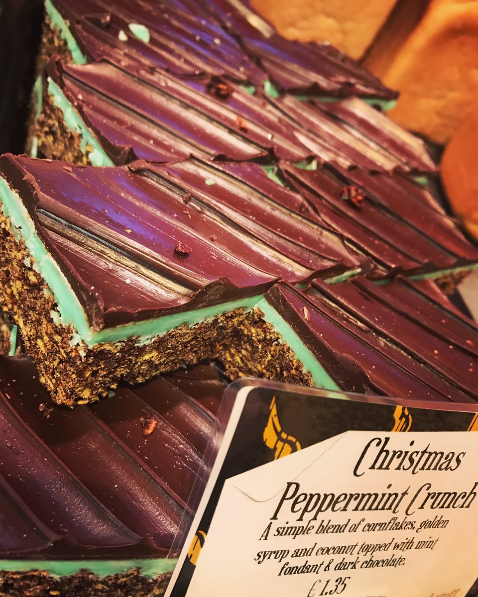 ParsonsBakery's tweet image. Our wonderful #peppermintcrunch has made a return! 🎄#christmasiscoming