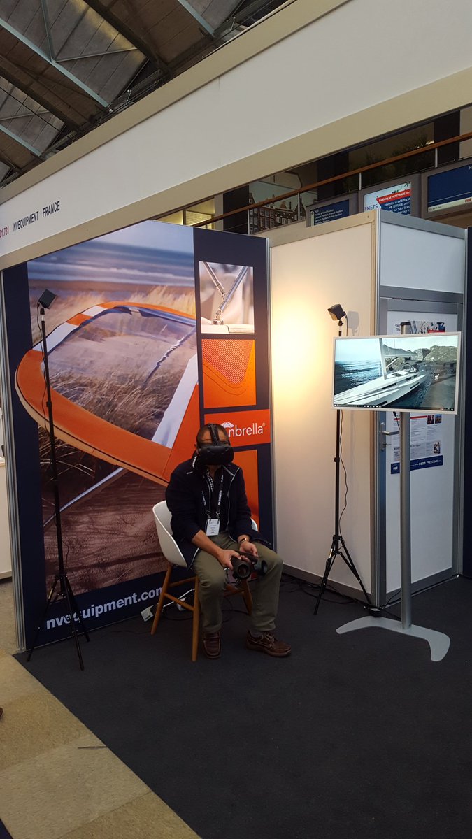 DFM_VR's tweet photo. Try the virtual reality concept tailored for NVEquipment at @metstrade ! Stand 01.731 https://t.co/zOlvRmFmoS