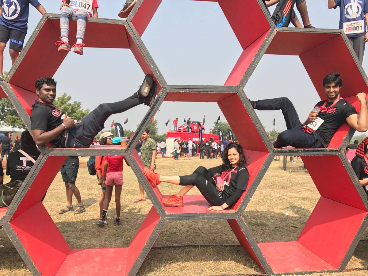 F45_India's tweet photo. #Basheerbagh slammed it at the @DevilsCircuit last weekend! #TeamWork #DevilSlayers #FitnessFreaks #F45India https://t.co/xsdXAAJtbd