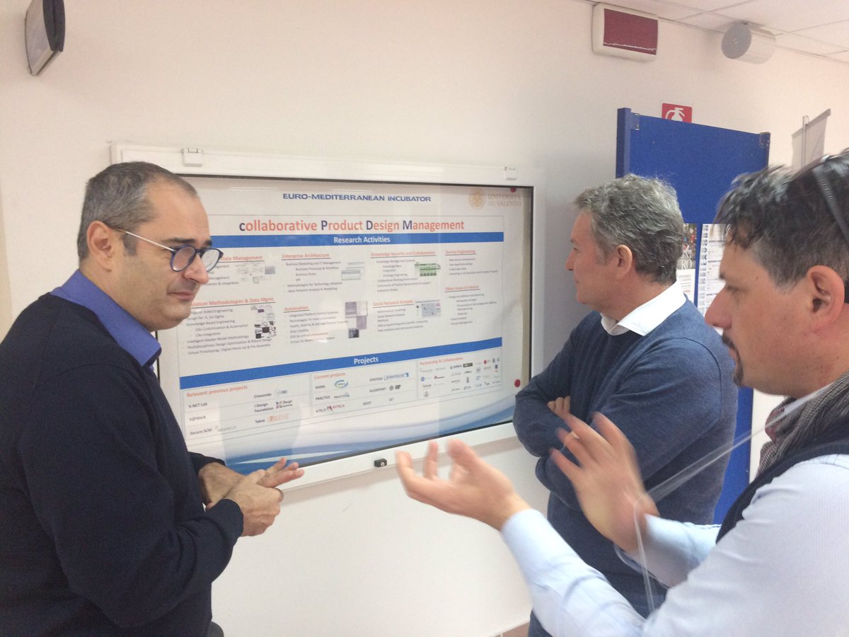 alvisemarzo's tweet photo. DFV azienda leader nella verniciatura in alluminio visita il #CpdmLab https://t.co/K6HXJThQzv