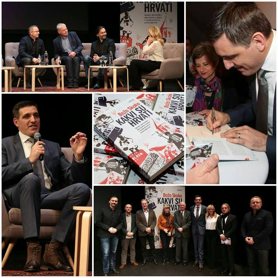 MilleniumPR's tweet photo. Jučer je u Kazalištu Kerempuh održana promocija knjige „Kakvi su Hrvati“ dr. sc. Bože Skoke! Evo kako nam je bilo! :) #MPRplus https://t.co/vhXszMK6dN