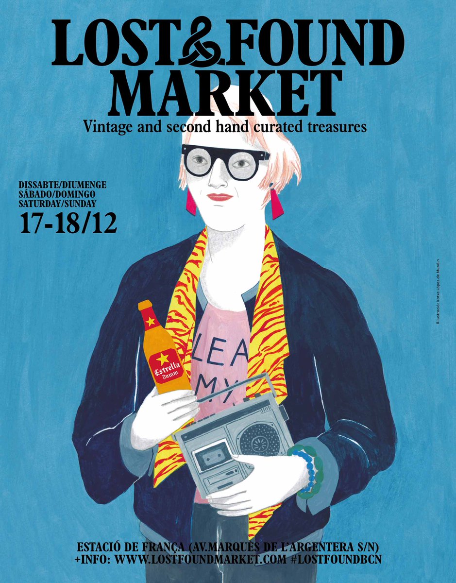 lostfoundmarkt's tweet image. Nueva edición de #lostfoundmarket en #barcelona. Inscríbete en el sorteo de plazas: lostfoundmarket.com/bcn