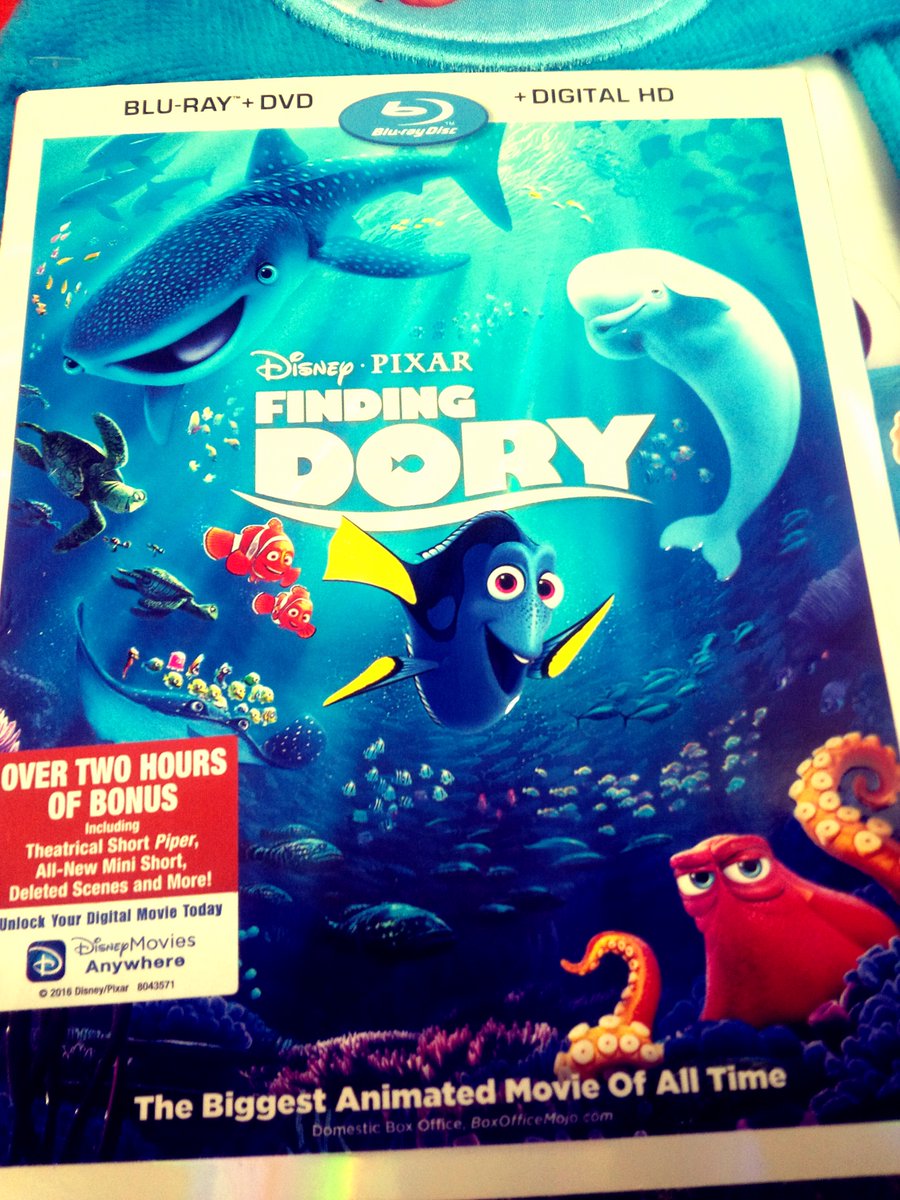 . <a href="/FindingDory/">Finding Dory</a> is in stores today! Retweet to win this prize-pack w/the movie! #FindingWilson #WCCB