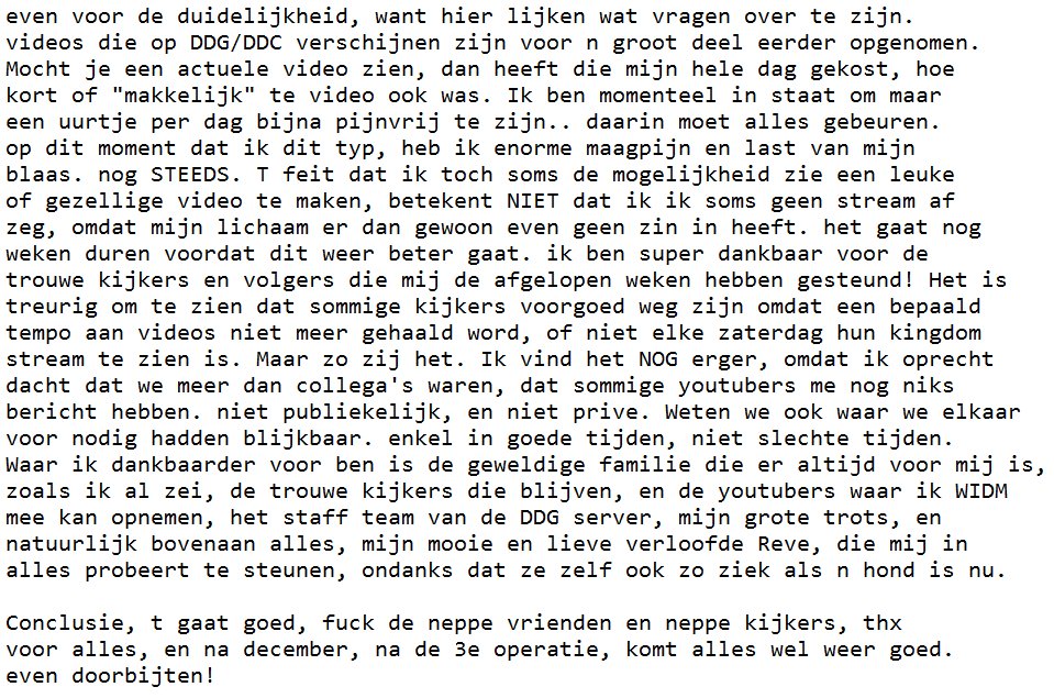 DusDavid's tweet image. Dit wil ik even kwijt aan iedereen.. bedankt voor het lezen