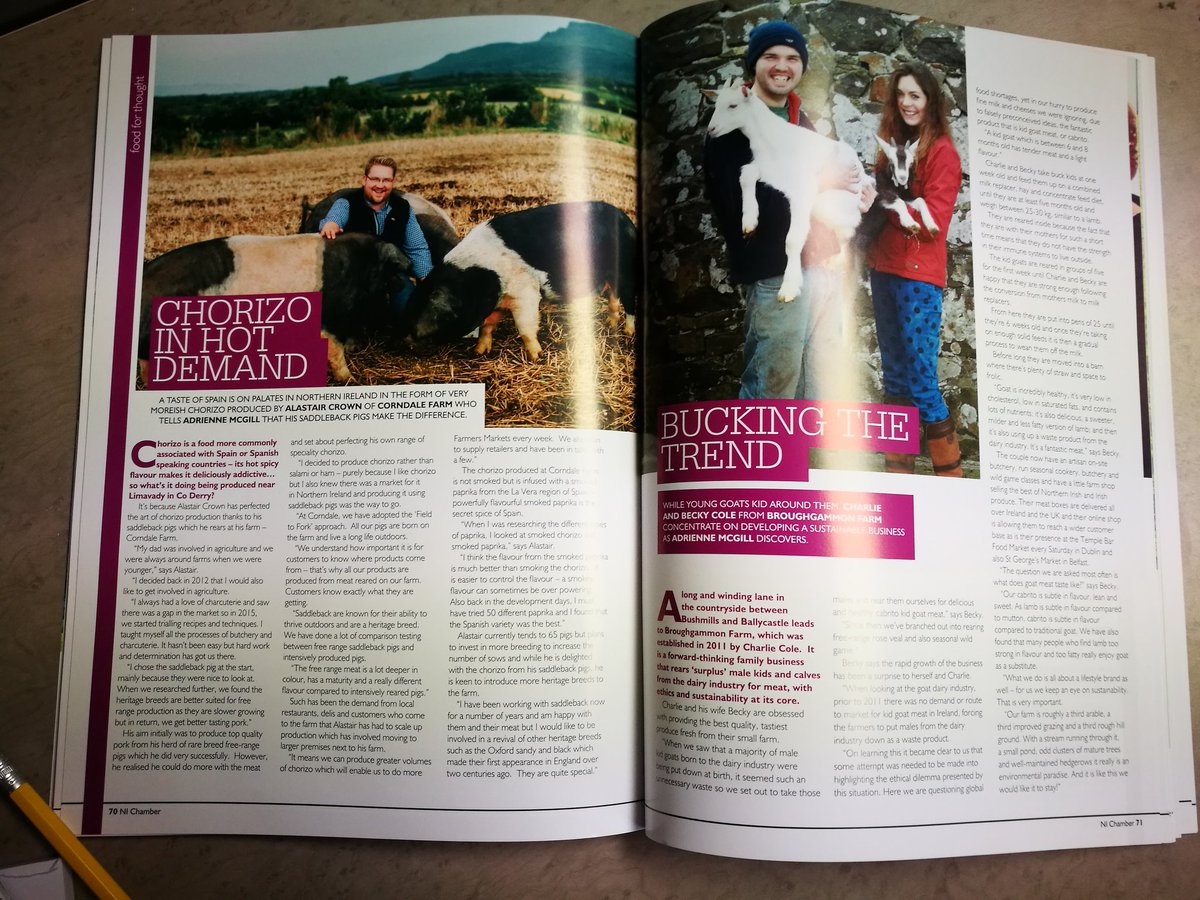 TasteCauseway's tweet photo. Cracking quality article by @NIChamber @amcgillchamber on our artisan producers! Thankyou so much! Read online soon https://t.co/eVmdKmLIg2 https://t.co/iAGWPWYsWr