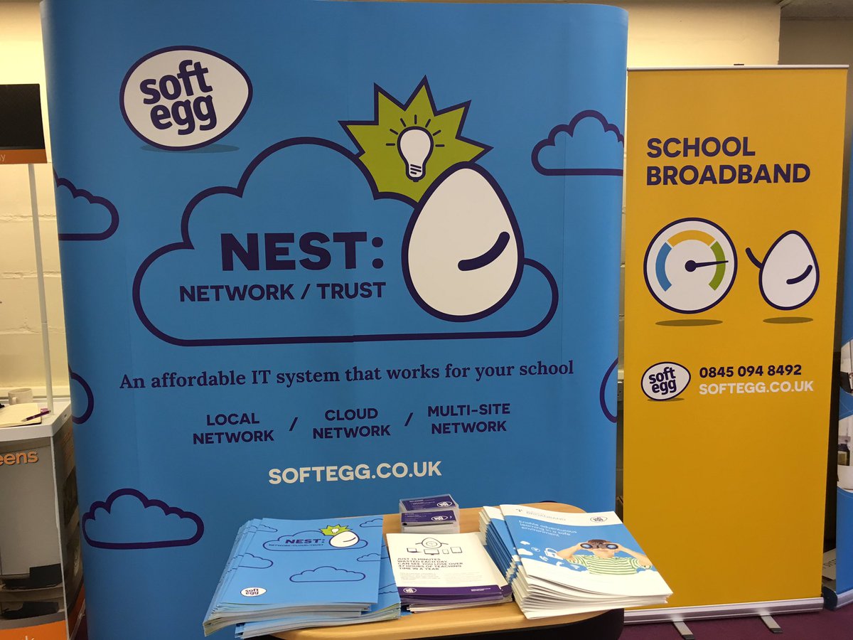 SoftEgg_uk's tweet photo. Our stand is going down a treat #somersetconf2016 @SoftEggEd #SoftEggNest https://t.co/BH31yYjc9U
