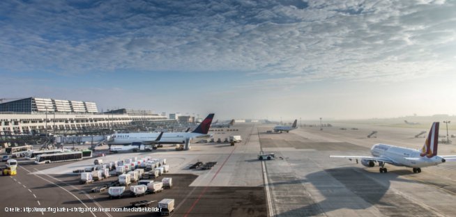 DGNB_eV's tweet photo. Jetzt im DGNB Blog: Ready for Take-Off: Stuttgart Airport fliegt auf die DGNB https://t.co/nkxhSl8EDA #DGNBInterview #fairport #DGNBBlog https://t.co/B9I2gfGAK1