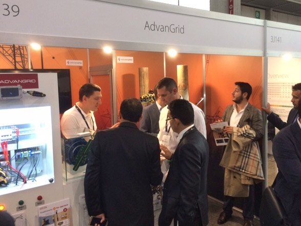 Advangrid energy efficiency monitoring solution attracts great interest at European Utility Week 2016 #EUW16