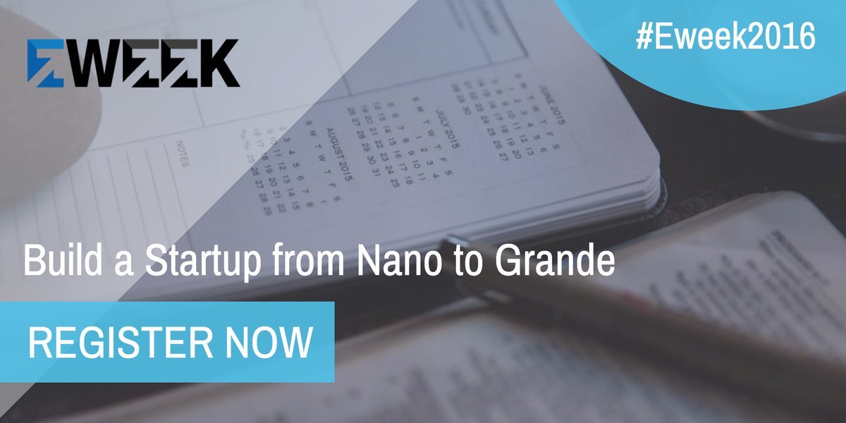 DawsonEweek's tweet photo. Nov. 15th 6-9 p.m. | #EWeek2016 Keynote Speaker: Vital Lessons to Build a #Startup from Nano to Grande https://t.co/PYQ4mP4MUK #GEW2016 https://t.co/FihgkF0L48