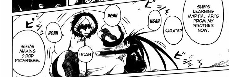 _LivingWeapon's tweet image. Kaari: ＵＧＡＨ

BRS: "Ugah."

#BlackRockShooter
#RandomMoments