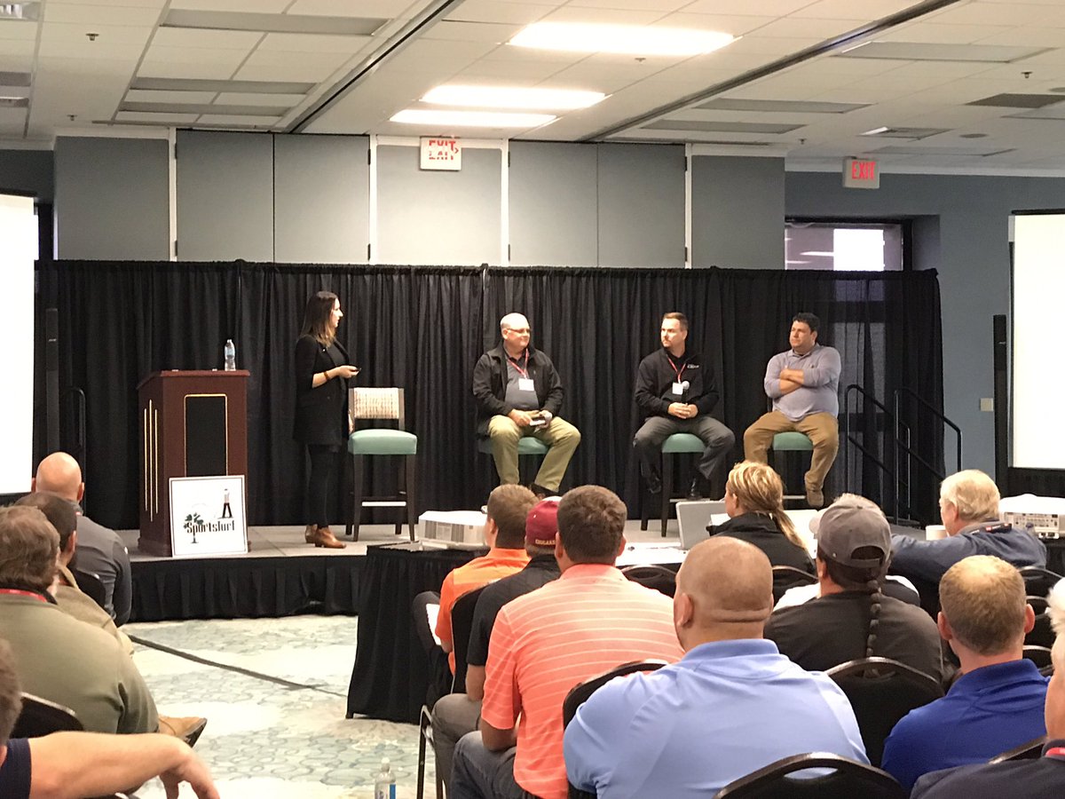 SFM_Magazine's tweet photo. Sod panel kicking off here at #NCSCstma2016 moderated by @erinbwilder of @SodSolutions https://t.co/IHimWpL7V6