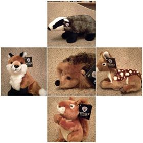 Following on from the John Lewis xmas advert we have a number of british wildlife teddies for sale. See our facebook page for details :-)