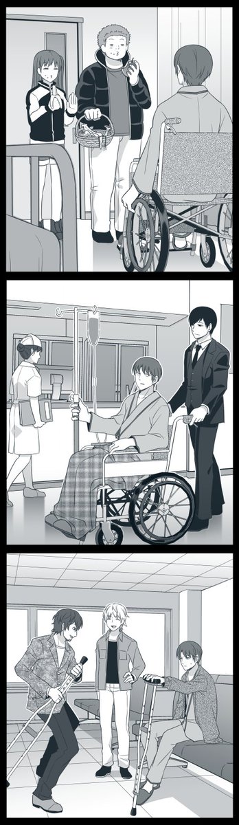 性癖の赴くままに描いた　入院する二宮さんシリーズまとめ 