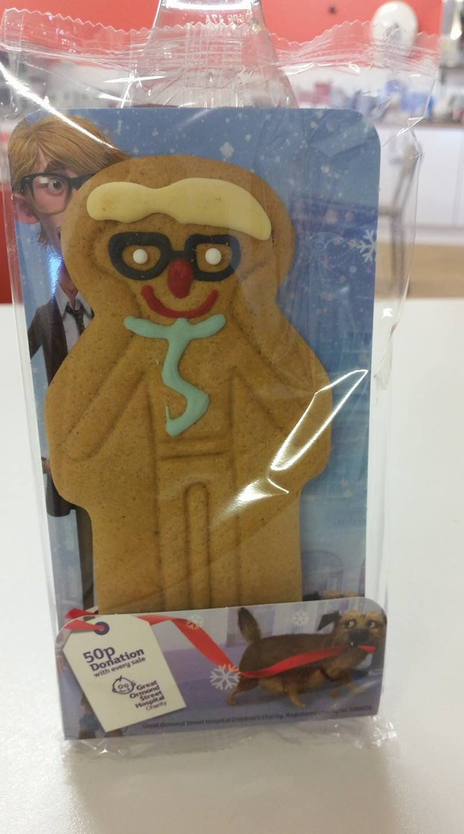 Emoth94's tweet photo. Gingerbread men only £1 at @sainsburys 50p of which goes to Great Ormond Street hospital #N04 #sainsburyschristmasadvert #donation https://t.co/QZ6GZY27BN